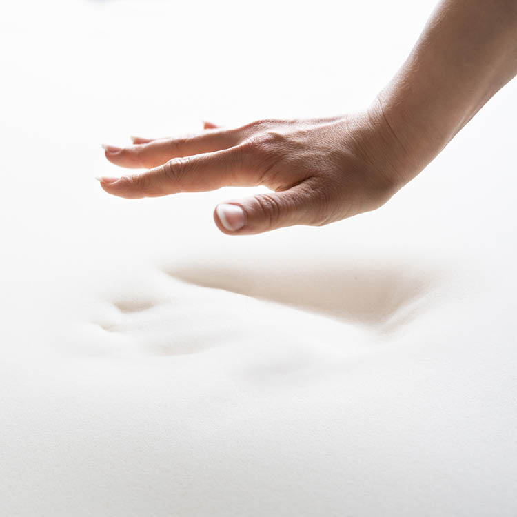 Hand Testing Orthopedic Memory Foam Core Mattress