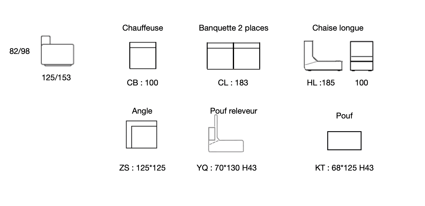 Dimensions MODÈLE 3939 DRIVER