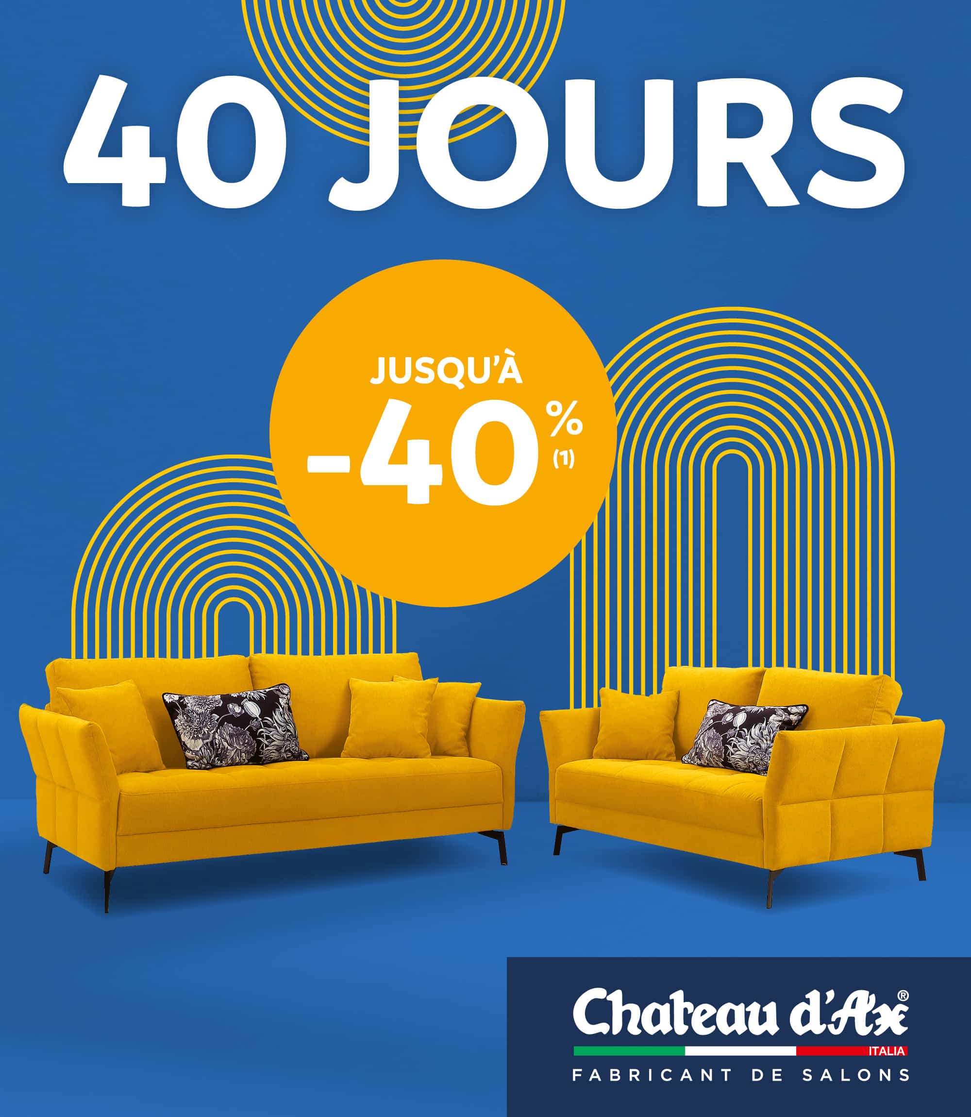 40 jours jusqu'à -40%