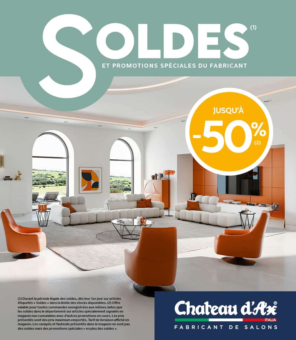 Soldes d'hiver jusqu'à -50%