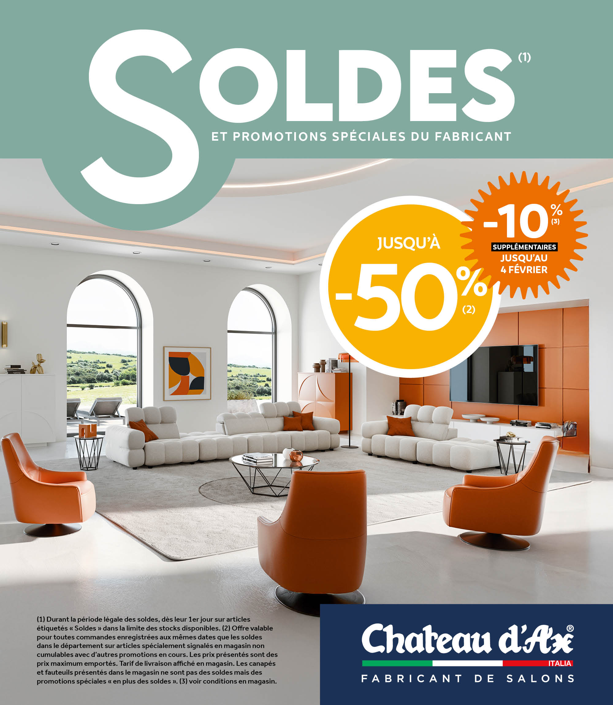 Soldes d'hiver jusqu'à -50%