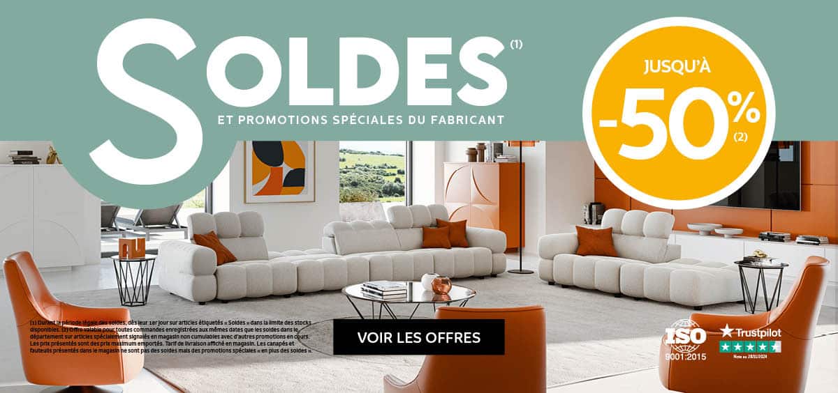 Soldes d'hiver jusqu'à -50%