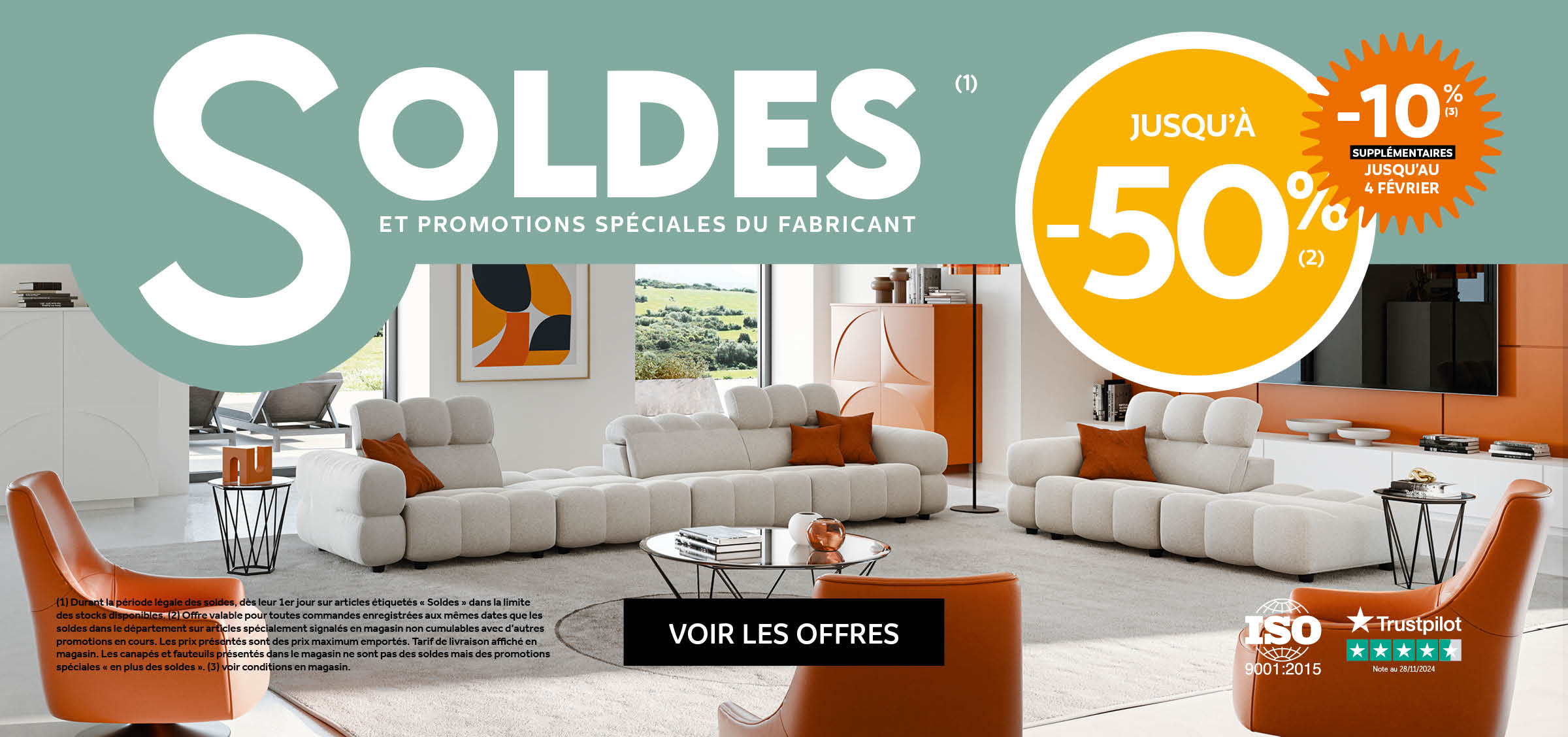 Soldes d'hiver jusqu'à -50%